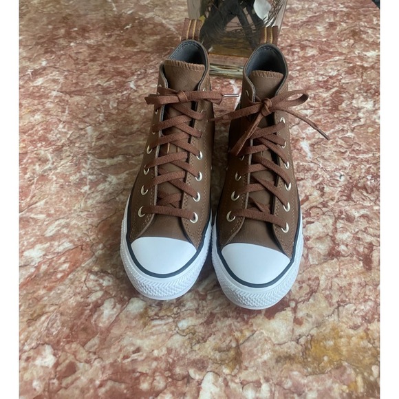 New Converse Chuck Taylor All Star Brown Camo High Top W8/M6 Tectuff Waterproof main image 4